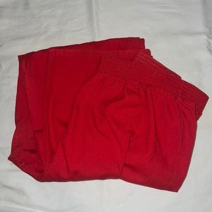 Red Scrub Pants